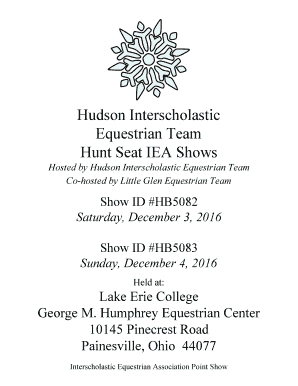 Hudson Interscholastic - rideiea