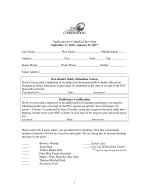 Fillable Online polkcountyiowa Bow hunter Safety Education Course Fax Fillable Online polkcountyiowa Bow hunter Safety Education Course Fax