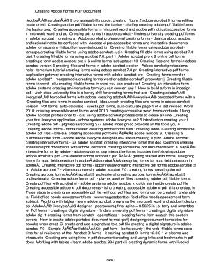 How to create tickets in word - Creating Adobe Forms PDF 1c2bd54b803244e1e052b515c4a66e30. Creating Adobe Forms - kqis