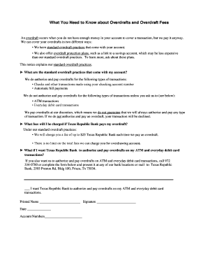 We can cover your overdrafts in two different ways: