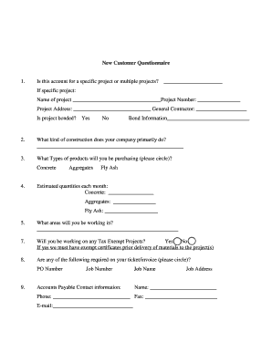 Is this account for a specific project or multiple projects