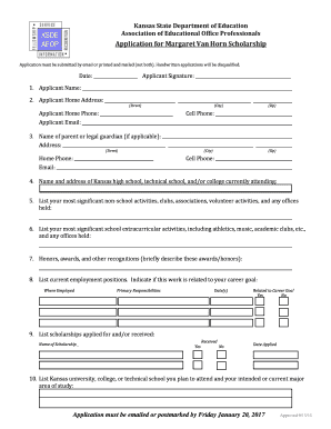 Kansas State Department of Education Association of ...