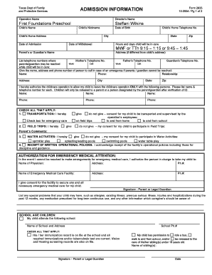 Form preview