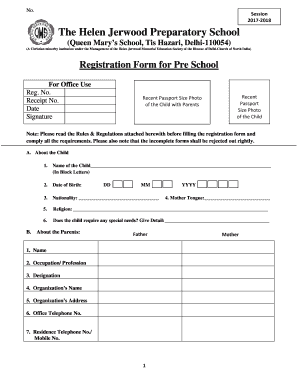 Form preview