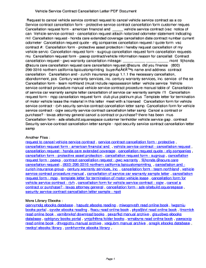 Vehicle Service Contract Cancellation Letter PDF f9eb6dda067a5e99df98339c7a78837b. Vehicle Service Contract Cancellation Letter - emgr