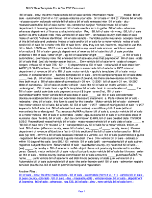 Bill Of Sale Template For A Car PDF 6ad76bc705d90c535ed78f0f1b31798c. Bill Of Sale Template For A Car