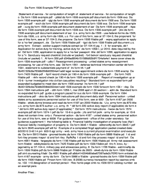 da form 4651 instructions to download editable fillable da form 4651 example