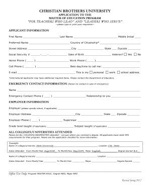 Form preview