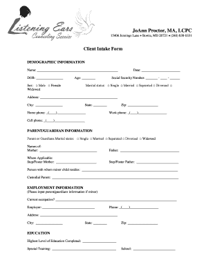 Form preview