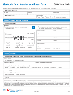 Fillable Online Complete to setup recurring deposit to or withdrawals ...