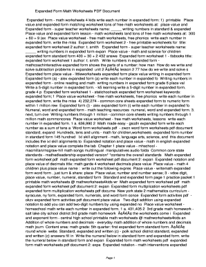 Math4kids worksheets - Expanded Form Math Worksheets PDF dba699cea99fdc4d5228762ff78b8723. Expanded Form Math Worksheets - pihf