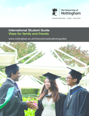 Visas for family and friends