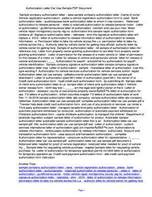 To whom it may concern letter - Authorization Letter Car Use Sample PDF ea2e7f2fda0172e94458cba310f18904. Authorization Letter Car Use Sample - ybmp