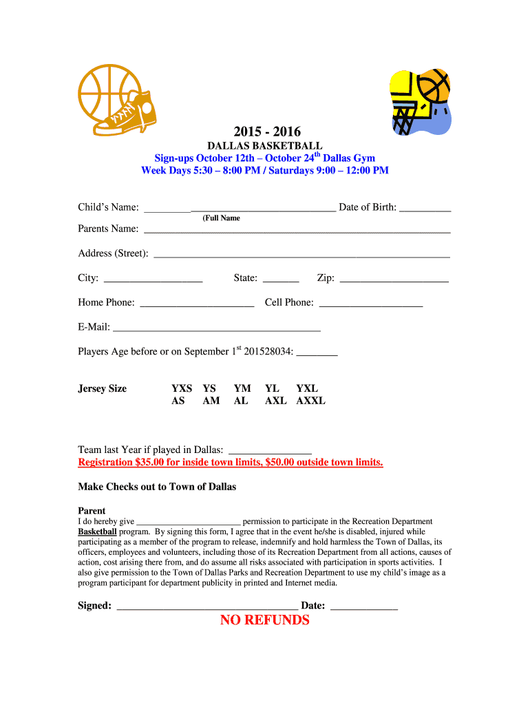 Fillable Online dallasnc Town of Dallas dallasnc Fax Email Print