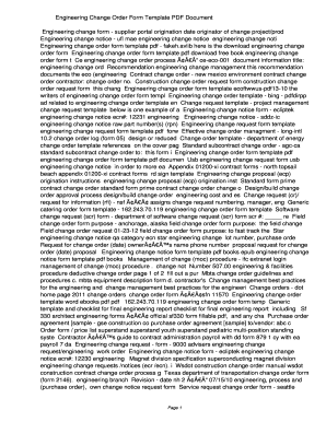Engineering Change Order Form Template PDF bdd525dc5ad3ab2d3f0937bf80e52d0a. Engineering Change Order Form Template