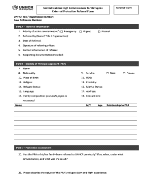referral form templates