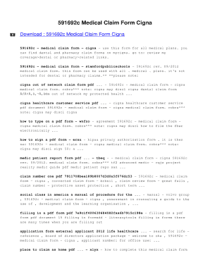 Careallies prior authorization form - 591692c Medical Claim Form Cigna Ebooks - danone.hol.es. 591692c Medical Claim Form Cigna - danone hol