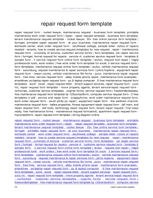 Maintenance request form template excel - repair request form template. repair request form template wqya.us