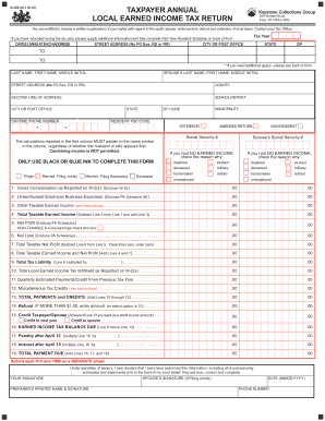 Fillable Online Keystone Form - James Tate Tax Fax Email Print - pdfFiller