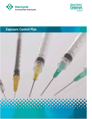 Plan Exposure Control Exposure Control Plan