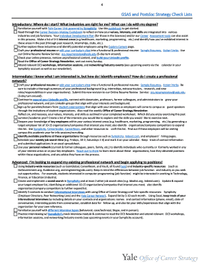 Event planning document template - Career Strategy Workbook: Rubrics and Worksheets