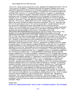 Fillable Online hlayd Free Printable W 9 Form PDF ...