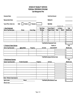 personal preference program