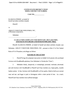 Cv for a student with no experience - Case 8:16-cv-03255-EAK-MAP Document 1 Filed 11/23/16 Page 1 of 14 PageID 1