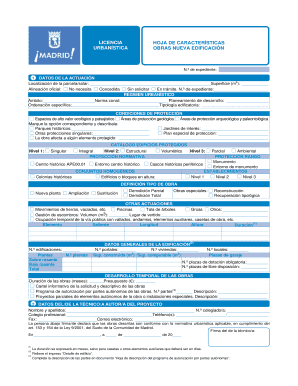 Urban Planning Works License Form