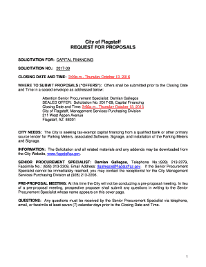2017-09 Lease Financing for Parking Meters ... - City of Flagstaff - flagstaff az