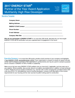 Multifamily High Rise Developer - Energy Star - energystar