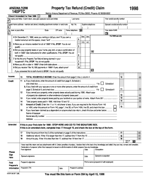 Mail to: Arizona Department of Revenue, PO Box 29002, Phoenix AZ 85038-9002