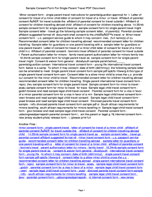 Sample Consent Form For Single Parent Travel PDF 34190a669f3cf466c0ee3197d7889660. Sample Consent Form For Single Parent Travel - ppvkh