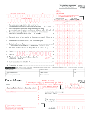 DR 700016 N. 10/01. DR 700016 N. 10/01