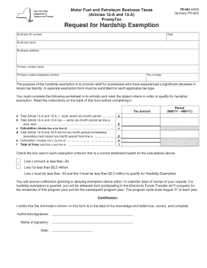 Motor Fuel and Petroleum Business Taxes TR-684