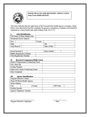 Coupon template word - HOME HEALTH AIDE REGISTRY APPLICATION