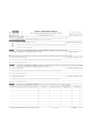 Form 8282 (Rev. December 2005). Donee Information Return