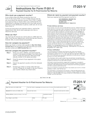 Payment Voucher for E-Filed Income Tax Returns