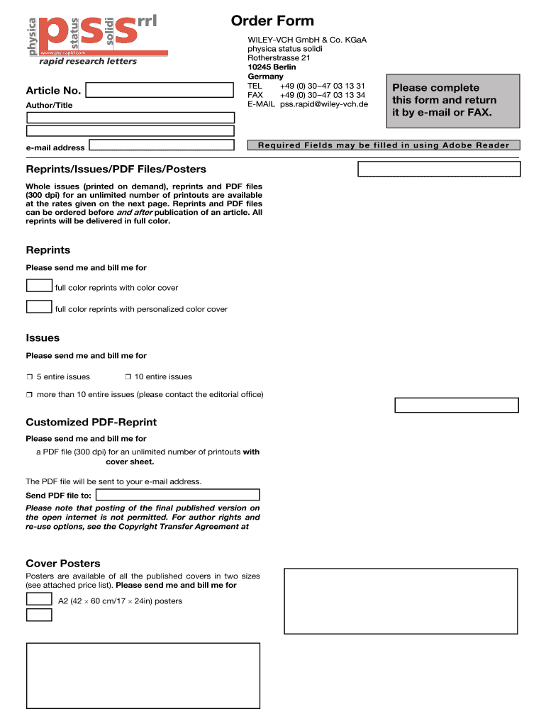Form preview
