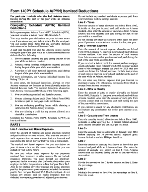 Printable donation value guide 2023 pdf - Form 140PY Schedule A(PYN) Itemized Deductions