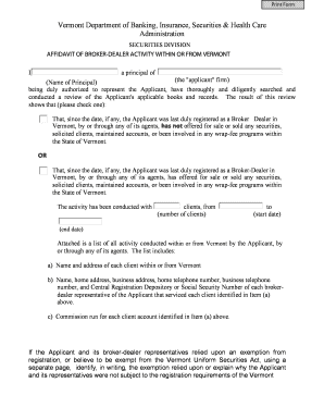 Scholarship recommendation letter from friend - Vermont Department of Banking, Insurance, Securities & Health Care