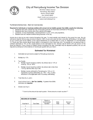 city of perrysburg income tax