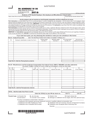 A1c calculator - 2016 PA Schedule W-2S - Wage Statement Summary (PA-40 W-2S). Forms/Publications