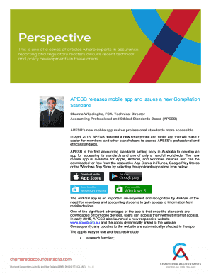 APESB releases mobile app and issues a new Compilation Standard