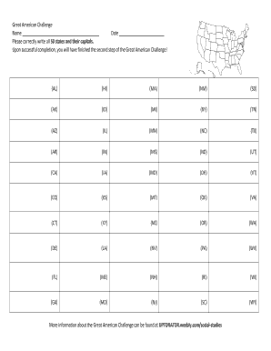 Please correctly write all 50 states and their capitals. Upon ...