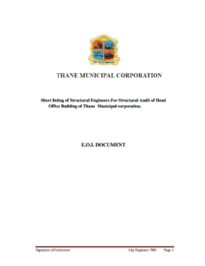 STRUCTURAL AUDIT TENDER DOC