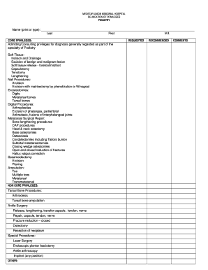 MEDSTAR UNION MEMORIAL HOSPITAL DELINEATION OF