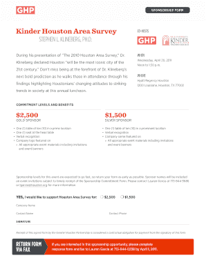 return form via fax - Greater Houston Partnership