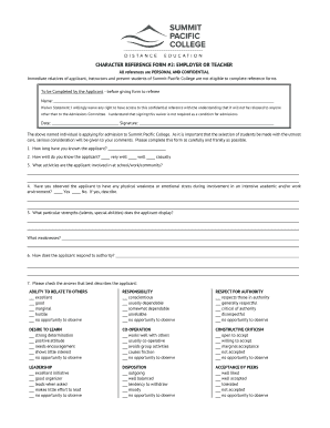 Teacher / Employer - Summit Pacific College Distance Education