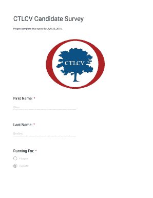 2016 CANDIDATE SURVEY for LINK - Google Forms - ctlcv
